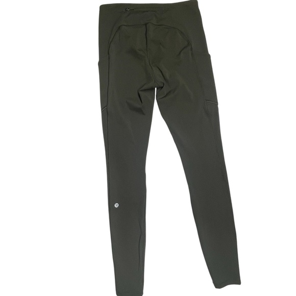 Lululemon Speed Up Tight Size 6 Dark Olive - Picture 8 of 12